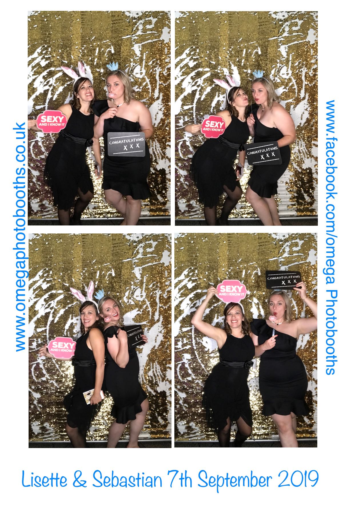 Lisette & Sebastian | View more photos from the event at gallery.omegaphotobooths.co.uk/u/Omega-Photobooths/Lisette-Sebastian